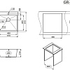 Кухонная мойка Granula GR-5151 (золото сатин)
