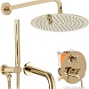 Душевая система Rea Lungo REA-P4125 (золотой)