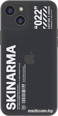 Чехол для телефона Skinarma Hadaka X22 для iPhone 13 (черный)