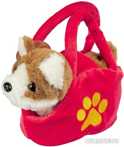 Интерактивная игрушка Bondibon Собака в сумочке ВВ4614