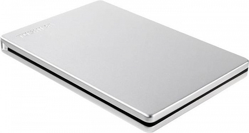 Внешний накопитель Toshiba Canvio Slim HDTD320ES3EA 2TB (серебристый)