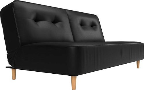 Диван Mebelico Портленд 108757 (БНП, экокожа, черный)