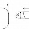 Умывальник WeltWasser Elbach 2143 MO