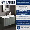 Lauter Тумба под умывальник Melisa 80 (серо-зеленый п/мат)