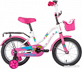 Детский велосипед Novatrack Tetris 14 2020 141TETRIS.WT20 (белый/розовый)