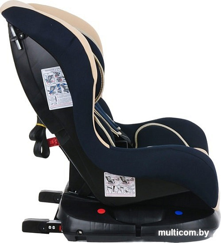 Детское автокресло BamBola Bambino Isofix KRES2939 (темно-синий/бежевый)
