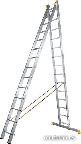 Лестница-трансформер Алюмет P2 9208 (2x8 ступеней)
