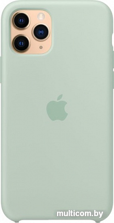 Чехол Apple Silicone Case для iPhone 11 Pro (голубой берилл)