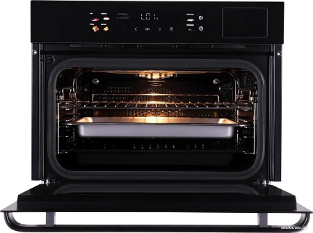 Электрический духовой шкаф Hiberg S-VMF 5515 B Smart