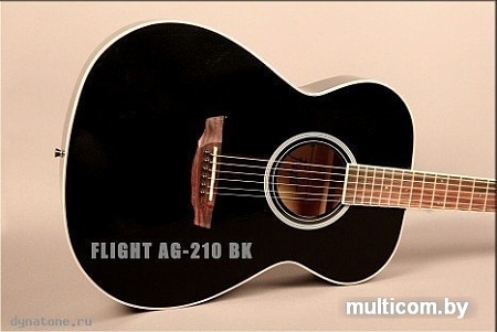 Акустическая гитара Flight AG-210 BK