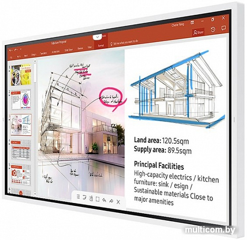 Интерактивная панель Samsung Flip WM65R
