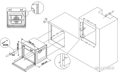 Духовой шкаф Simfer B6ES68011
