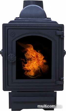 Свободностоящая печь-камин ComfortProm Чугун со стеклом 26 м3