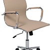 Офисное кресло AksHome Evelin (экокожа, кремовый)