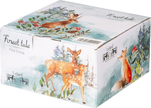 Чашка с блюдцем Lefard Лесная сказка 409-201