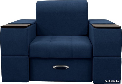 Сириус Лидер-13 ППУ 135x110 (Eva 22 велюр синий)