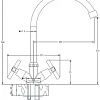Смеситель Esko Zurich ZH 519