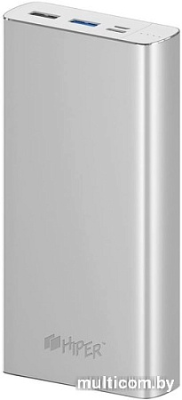 Портативное зарядное устройство Hiper MPX20000 (серебристый)