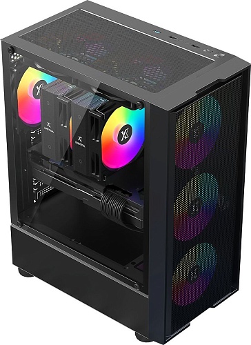 Корпус XASTRA A301 4FRGB (черный)