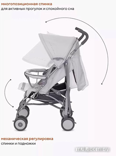 Коляска прогулочная «трость» Rant Basic Tango RA352 (silver grey)