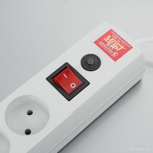 Сетевой фильтр Most R 6-5-Б (белый)