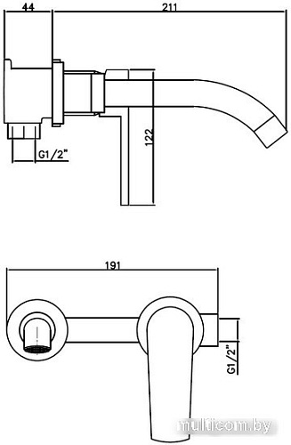 Смеситель Esko SM28 CR