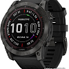 Умные часы Garmin Fenix 7X Sapphire Solar 51 мм (серый карбон/черный)