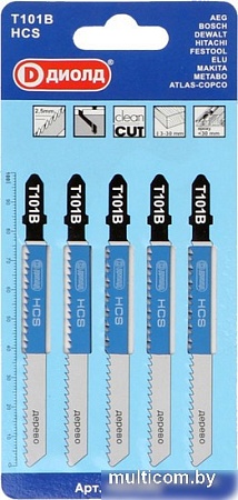 Набор пильных полотен ДИОЛД Т101В 90062002
