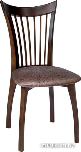 Стул Leset Орегон (орех шоколадный/велюр гланс твиддл шоколад)