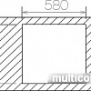 Кухонная мойка Asil AS 251 F (матовая, 1.2 мм)