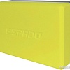 Блок для йоги Espado ES2722 (серый/желтый)