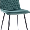 Стул Signal Irys Velvet (bluvel 78 зеленый/черный)