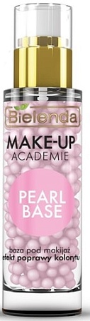 Основа под макияж Bielenda Make-Up Academie Pearl Base розовая 30 мл