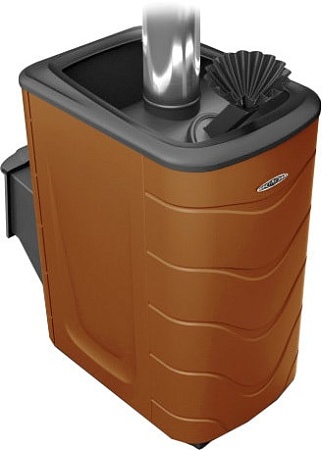 Банная печь Термофор Гейзер 2014 Inox ДА ЗК (терракота)