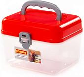 Органайзер для хранения Полесье №56 92373 (прозрачный/красный)