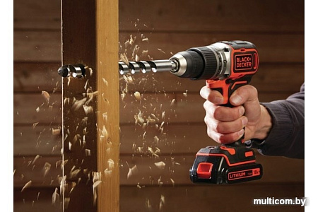 Ударная дрель-шуруповерт Black & Decker BL188N (без АКБ)