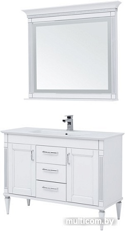 Aquanet Комплект мебели для ванной комнаты Селена с зеркалом 120 233127