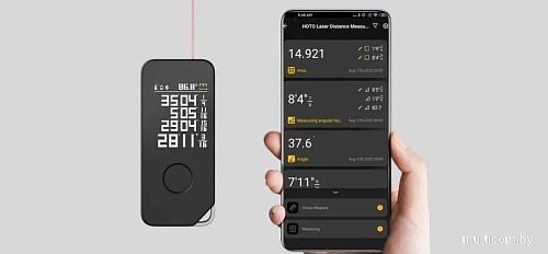 Лазерный дальномер HOTO Smart Laser Measure Pro H-D50