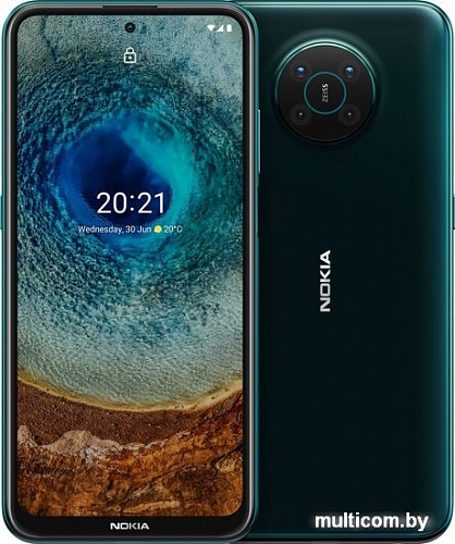 Смартфон Nokia X10 (голубая ель)