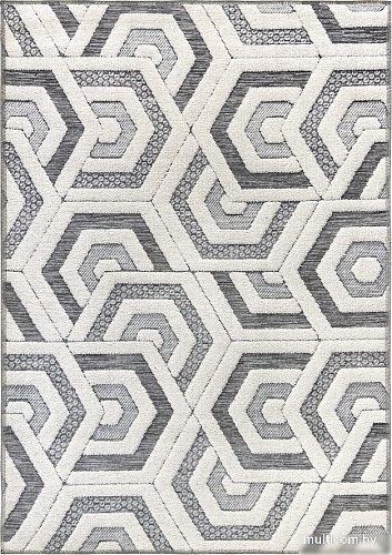 Ковер для жилой комнаты Linea Hali Banco P1341-GREY (0.75x1.5)