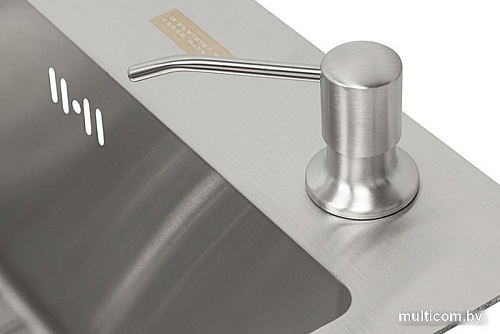 Кухонная мойка ARFEKA ECO AR 600*500 + AR RM 01 + AR DS 11 SATIN