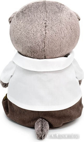 Классическая игрушка BUDI BASA Collection Басик Baby в рубашке с сердечком BB-129