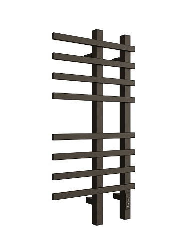 Полотенцесушитель Двин LX plaza neo 80/40 (черный матовый)