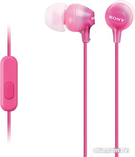 Наушники Sony MDR-EX15AP (розовый)