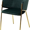 Стул Mebelart Dill (зеленый/золотой)
