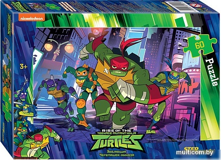 Пазл Step Puzzle Черепашки Ниндзя 81181 (60 эл)