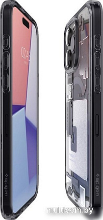 Чехол для телефона Spigen Ultra Hybrid Zero One (MagFit) для iPhone 15 Pro ACS06721 (разноцветный)