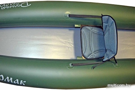 Надувная лодка Вольный ветер Ермак 450 Смарт (серый)