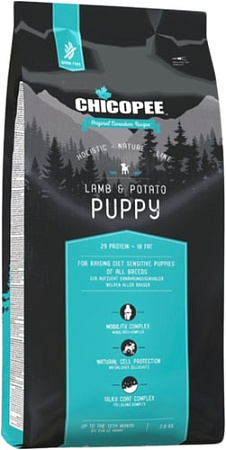 Сухой корм для собак Chicopee HNL Puppy Lamb & Potato 12 кг