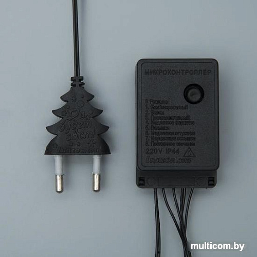 Гирлянда Luazon Нить 100 LED 10м (фиолетовый) 3556791